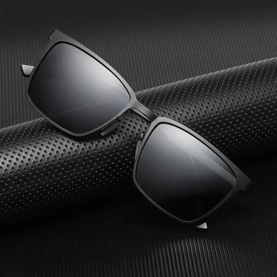 Occhiali da Sole Fotocromatici Polarizzati UV400 Stile Aviatore Lente che Cambia Colore Uomo Anti-riflesso Occhiali da Vista per Guidare Occhiali da Sole per Uomo
