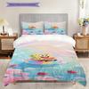 Spongebob Squarepants Day Life Bedding 1 Duvet Cover 2 Pillowcase Without Core Bedding Set Christmas Birthday Gift Duvet Cover And Pillowcase