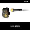 Radius Audio MMCX Replacement Double V Series HP-TWF31 Hi-Res Earphones Cable, (W n°3 (Black) + 2.5mm Plug)