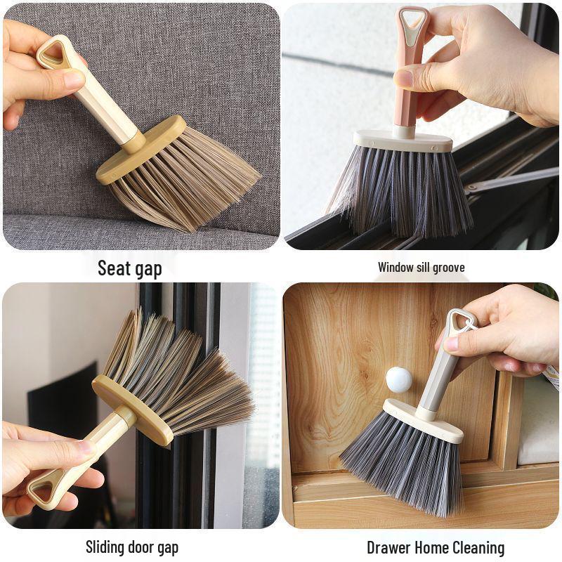 Versatile Crevice Dusting Brush for Home Cleaning – Sofa, Bedroom, Window Sills & Grooves.