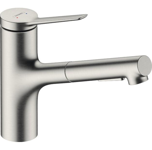 Mixer Hansgrohe Zesis M33 Steel Finish 74820800