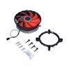 CPU Cooler Pure Aluminum Material Dispersed Conduction Silent Heat Dissipation Cooling Fan for Office Computer