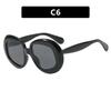  Vintage Round Spectacle Frame Women Luxury Oval Anti Blue Light Glasses Frame Retro Fashion Men Sunglasses