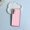 Beautiful-colorful stripes Phone Case For Samsung S25,S24,S21,S22,S23,S30,Ultra,S20,Plus,Fe,Lite,Black Soft Silicone