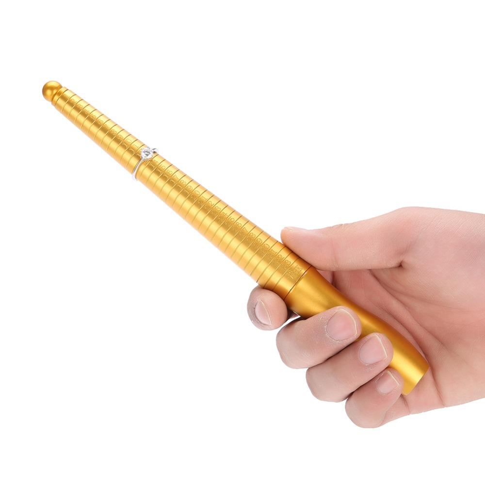 HK Size Ring Sizer Copper Material Ring Gauge Durable Ring Mandrel  Ring Sizing