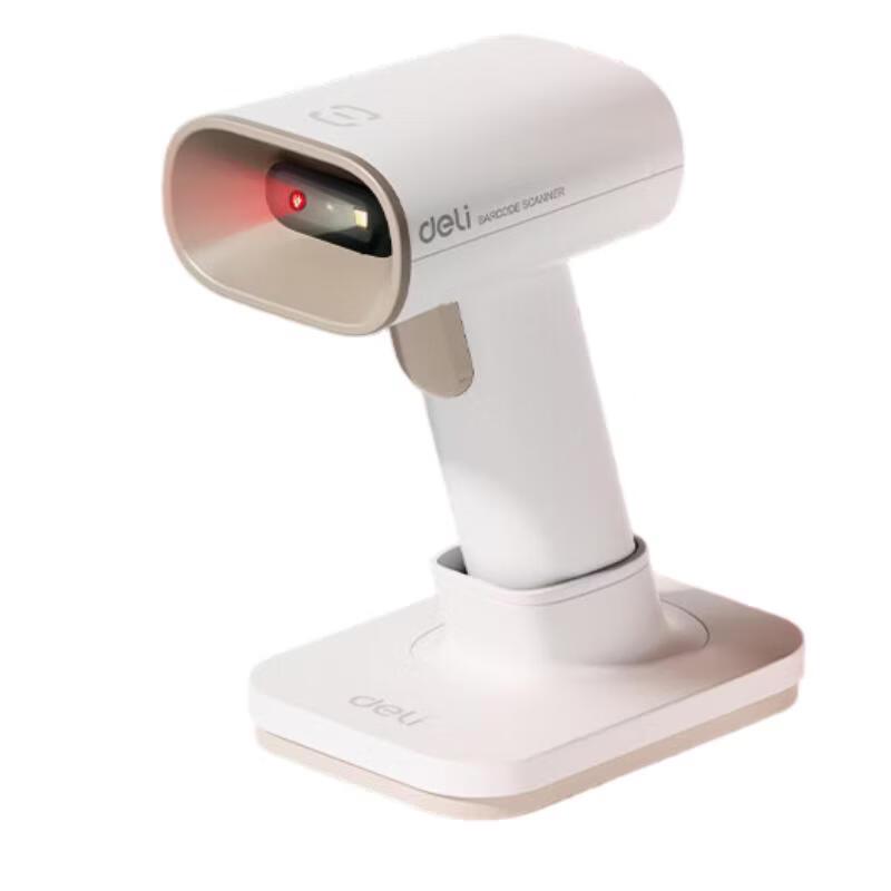 Deli AA002WB 2D Wireless Barcode Scanner