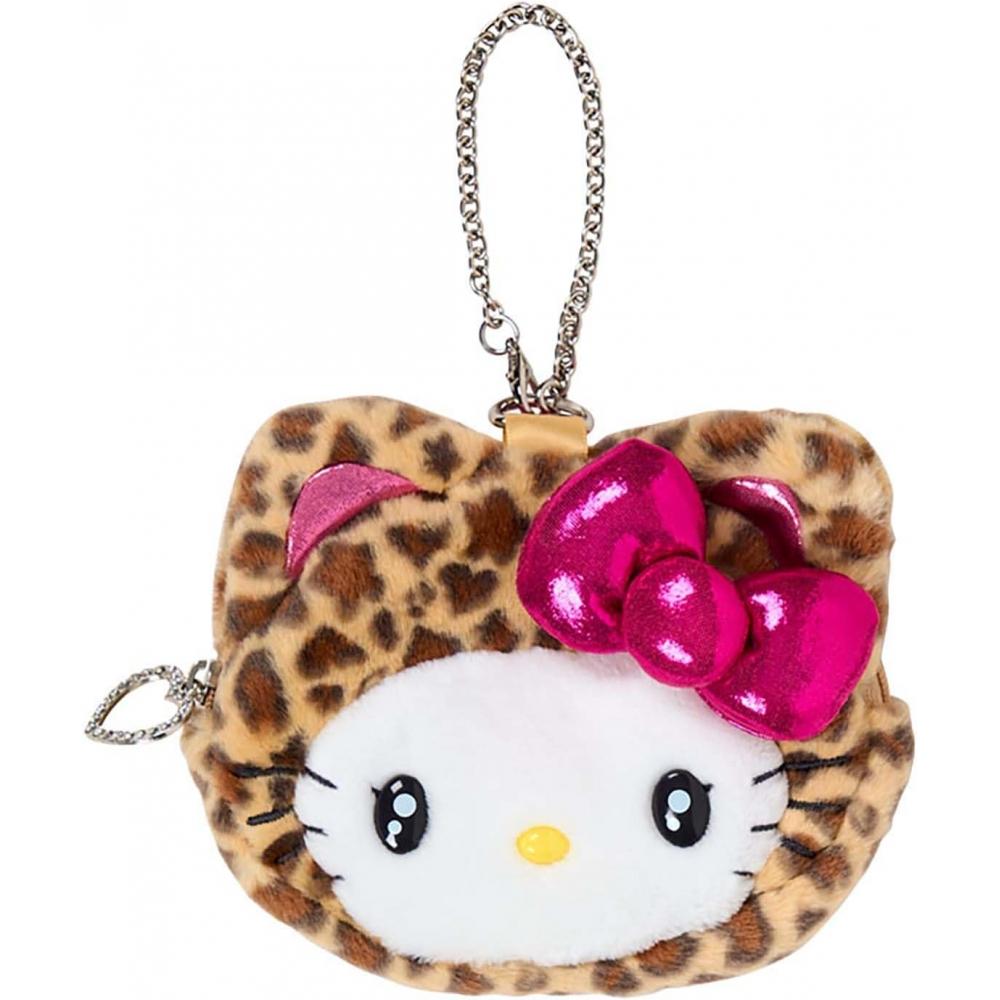 Sanrio Sanrio Sanrio Серия Дизайнов Кошка-Гал Аниме Товары 2025 Хелло Китти Коричневая Сумка-Косметичка