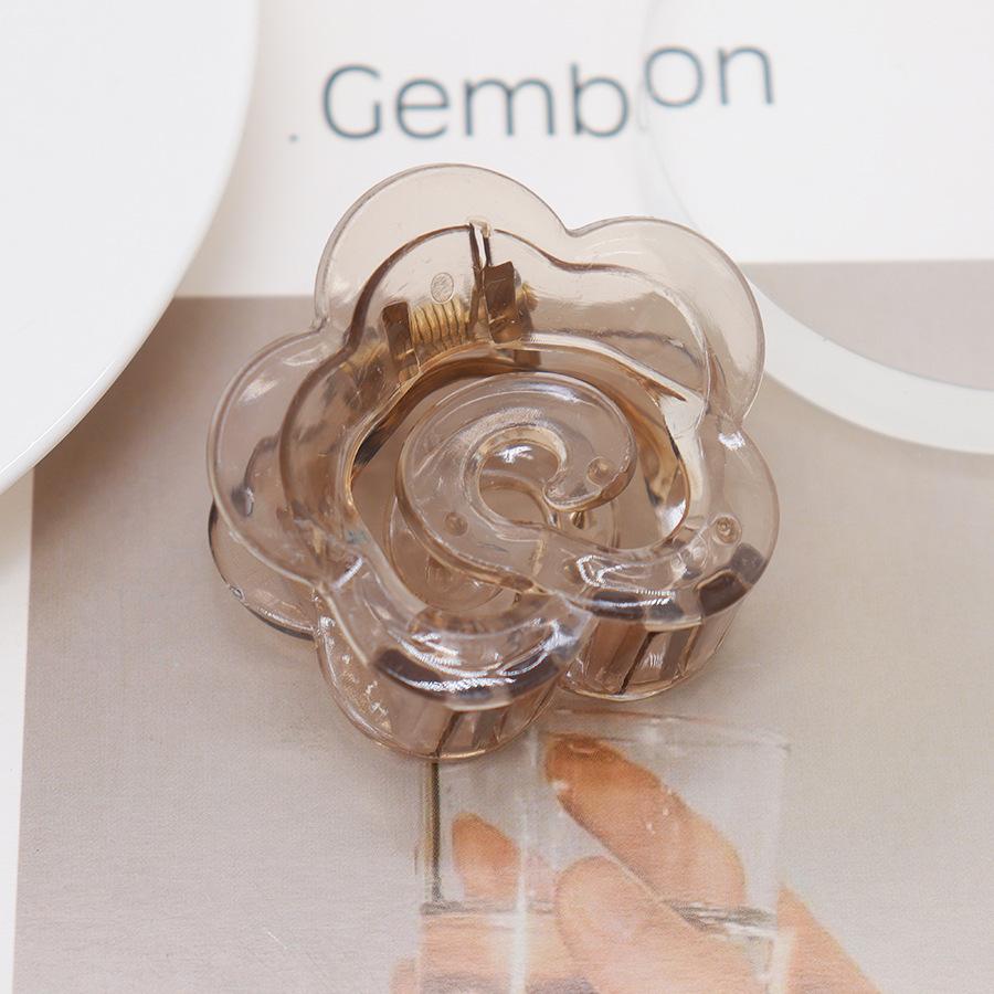 

Wind Jelly Grab Clip Flower Hair Accessories Disc Hair Shark Clip Simple Cloud Ponytail Clip Women S Fashion Hair Accessories