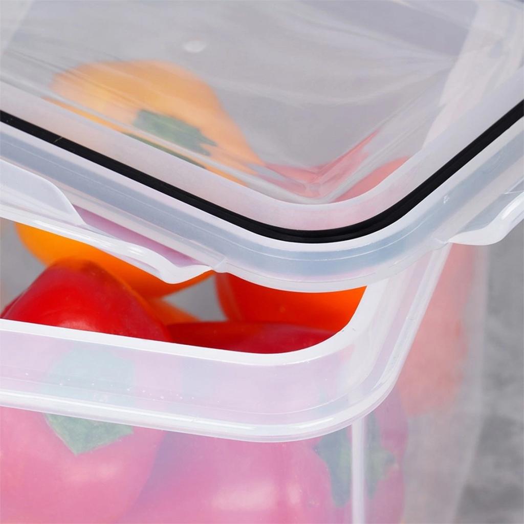 Set Of 7 Food Containers With Lids And Seals 259635