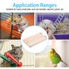 Small Pet Natural Wood Stand Platform Toy Rectangular Wooden Jumping Climbing Springboard Toy