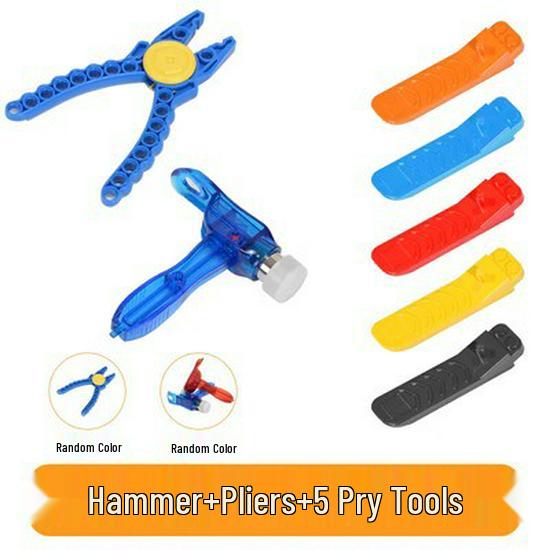 Compatible Lego M-Size Motor Power Set: Mechanical Building Blocks, Technology Accessories, Remote Control, 5 Battery Box