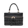 ZR Cross-border New Retro One-shoulder Cross-body Bag Style Woolen Box Portable Cosmetic Square