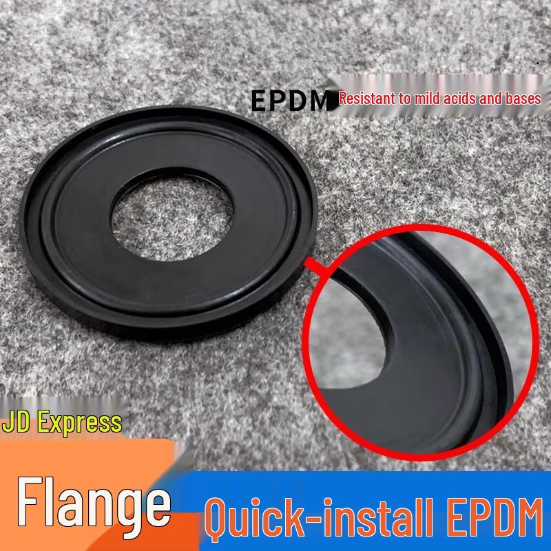 Sanitary Grade EPDM Quick-Connect Flange Clamp Gasket
