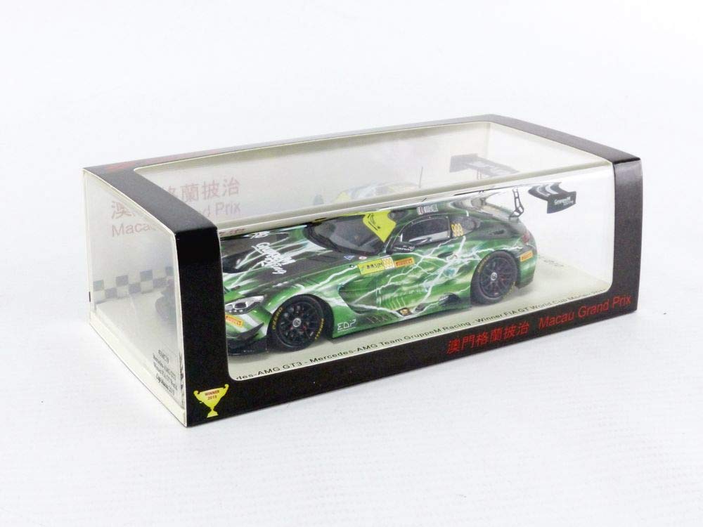 Spark GT3 2019 FIA GT World Cup Macau Winner Marcello 1/43 Mercedes-AMG #999 R.