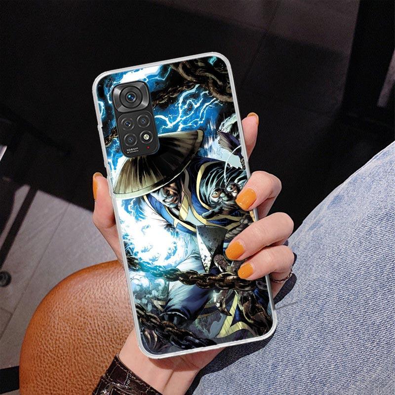 Mortal Kombat Phone Case For Xiaomi Redmi Note 15 14 13 12S 12 11 Pro Plus 14S 11S 11E 10 10S 11T 5G Personalized Cover Redmi No