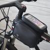 Bike Frame Bag Fit Smartphone Below 7 Inch Bike Phone Front Frame Bag Touch Screen Bike Cell Phone Holder Cycling Accessories