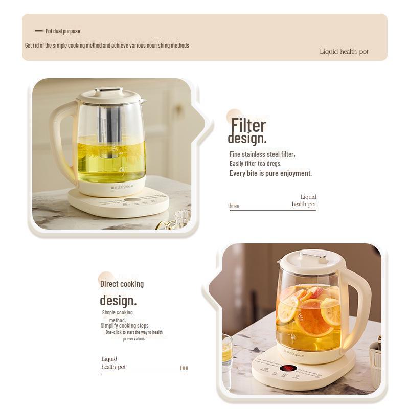 Source Health 1.8L Multi-Function Electric Tea Maker Kettle with Insulation