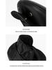 Men's Autumn-Winter Velvet-Lined PU Duckbill Cap with Ear Protection for Elderly