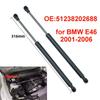 2Pcs 51238202688 Car Front Engine Hood Bonnet Gas Struts Lift Support Rod Bar for BMW 3 Series E46 M3 2001-2006