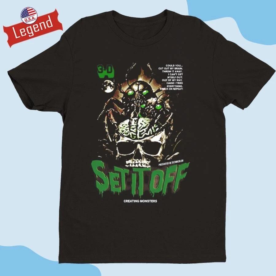 

Set It Off Creating Monsters Brain T-shirt Size S to 5XL 2F1147 L