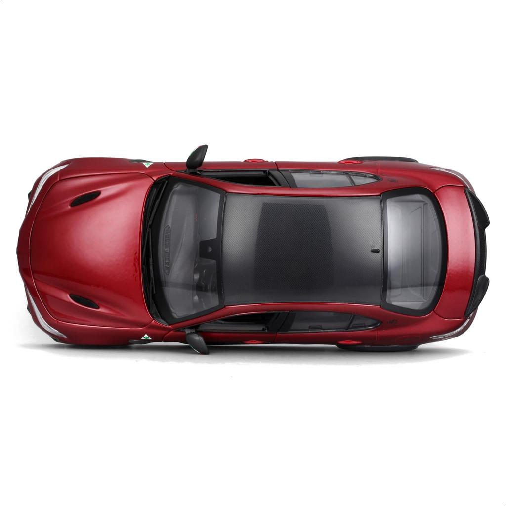 Bburago 1/18 Scale Alfa Romeo Giulia GTAm 2020 Red / Diecast Model Car, Finished Product, 18-11049 RD [Parallel Import]