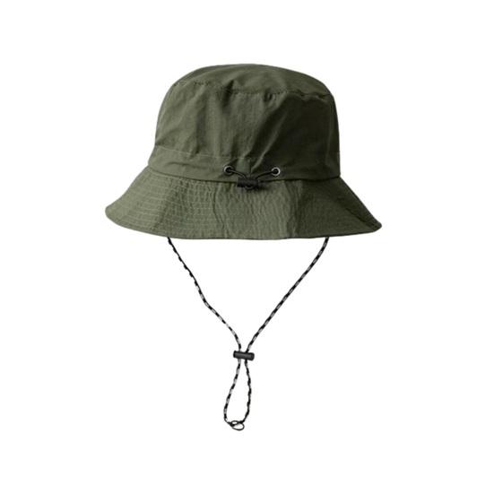 

Summer Sun Hat with Adjustable Chin Strap Breathable UV Protection Men Women Outdoor Climbing Hiking Fishing Travel Wide Brim Bucket зелёный
