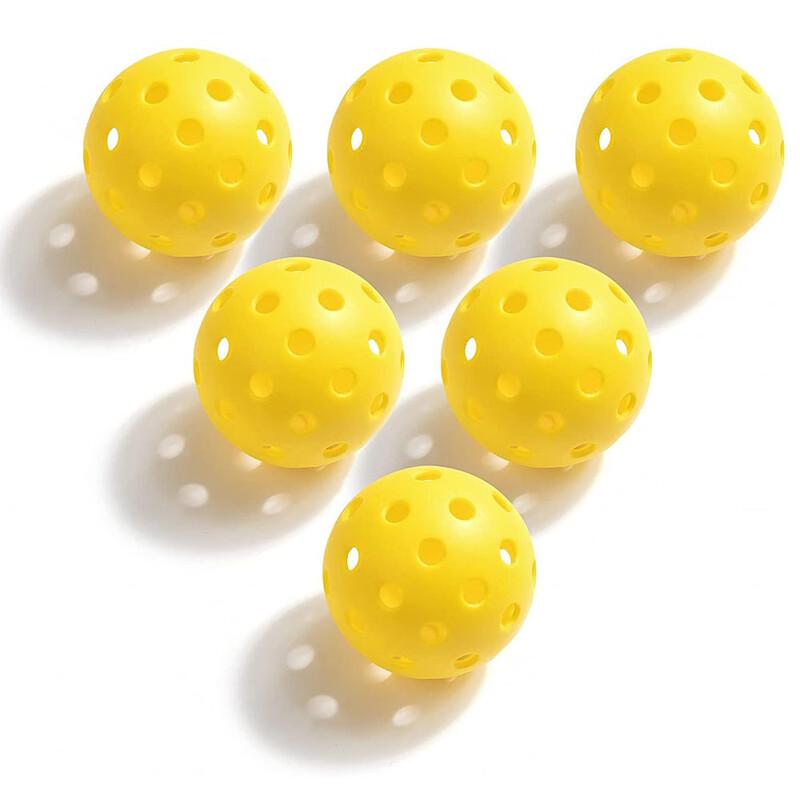 LISM Wooden Pickleball Storage Case with 6 Balls