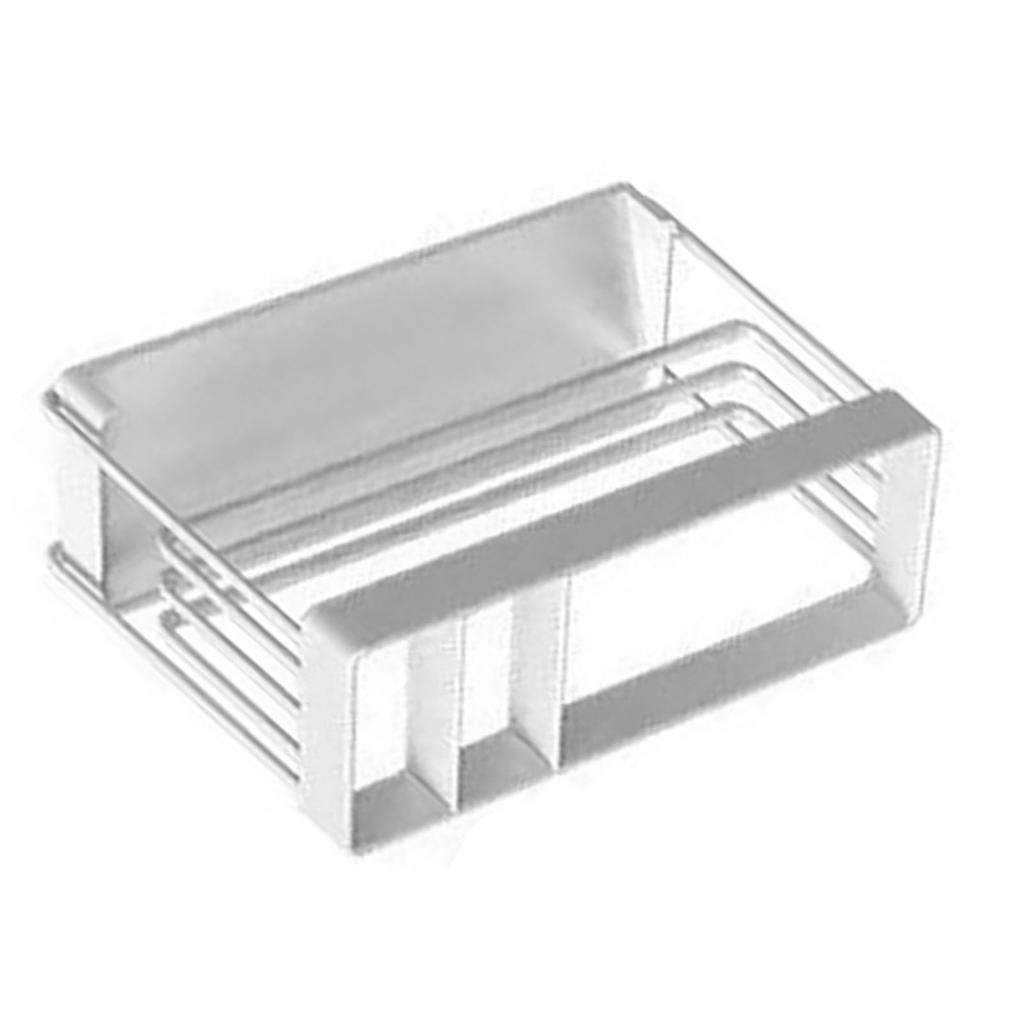 Küchenspülbecken-Organizer Multifunktionaler Arbeitsplatten-Schwamm-Abtropfständer Fensterbank-Spülbecken-Seitenständer mit Abtropfschale für