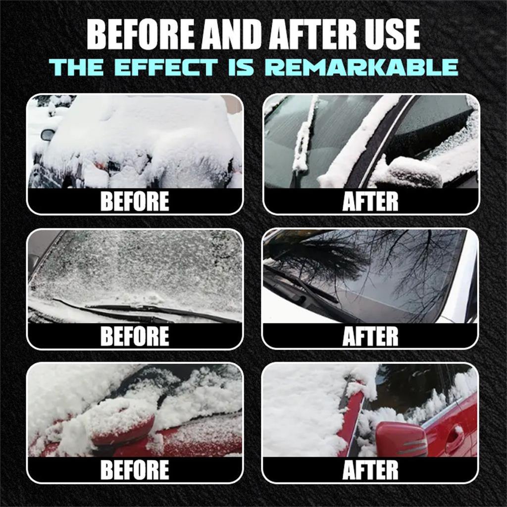 Car Windshield Deicer - 100ml Fast Acting Ice Melt Spray For Quick Defrosting, Long Lasting With For Car, RVs, Trucks, Rearview 100ML