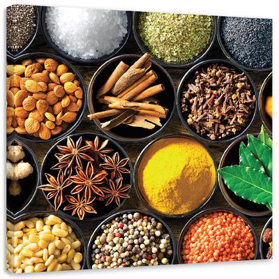 Canvas Print Kitchen Spices