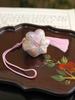 Song Dynasty Brocade Silk Sachet, Ancient Style Hanfu Accessory, Tassel Pendant, Mugwort Incense Bag, Incense Pouch, Car Hanging Ornament