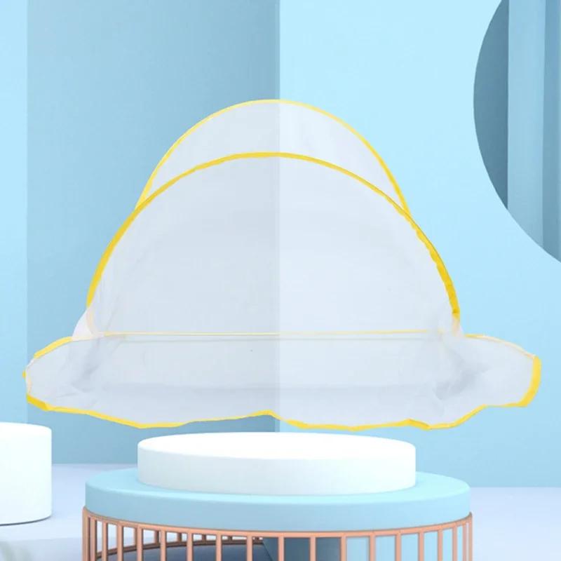 Head Face Protector Folding Mosquito Net Cover Encryption Anti-Mosquito Net for Trips Bed Sleeping Portable Single Mosquito Net