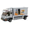 Creative City Scene Serie Baustein Kühlbox LKW Transportfahrzeug EST LKW Modellbau Auto Spielzeug für Jungen