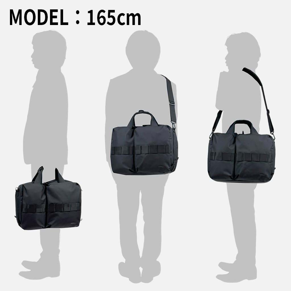 [Briefing] SOLID WAVE COLLECTION SW LINER Business Bag BRA233B02 BLACK