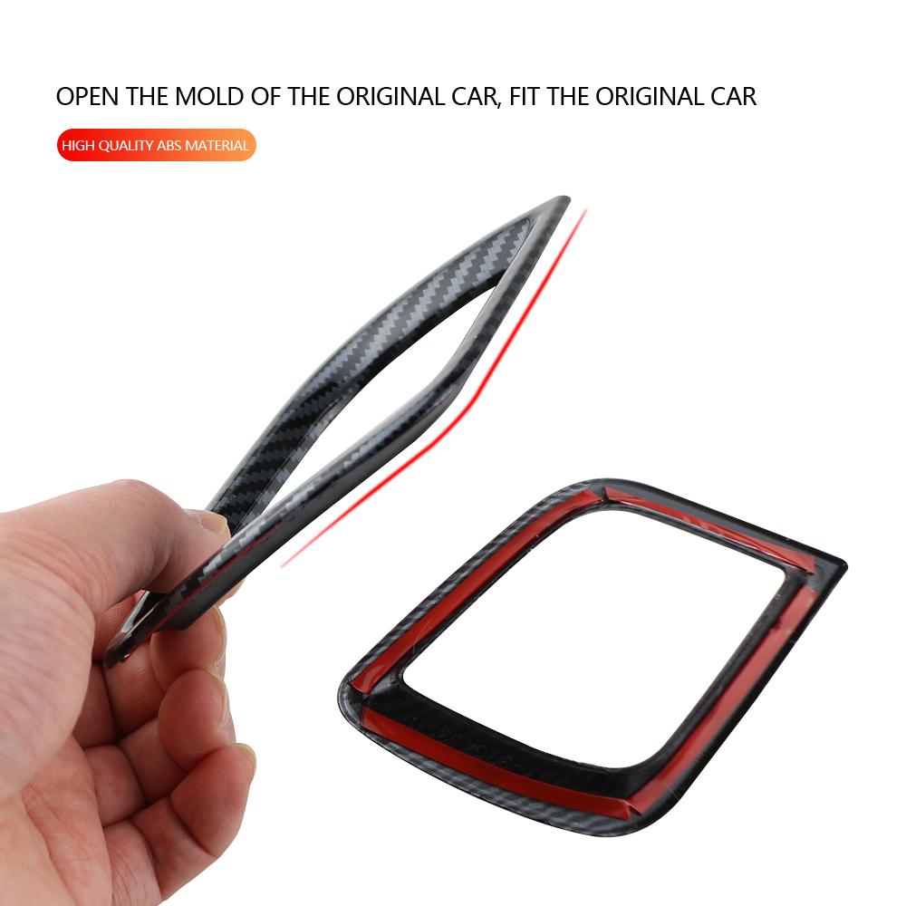 Car Air Vent Decor Trim for Isuzu Dmax D-max 2021 - 2025 LHD Interior Air Outlet Frame Decor Sticker Interior Accessories