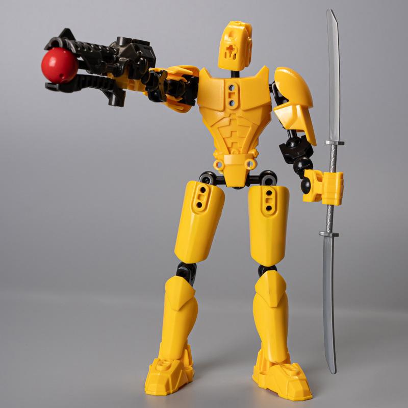 Dummy 13 Multi-jointed Movable Robot 3d Printed Mannequin Playthings lucky t13 Action Figures Need Assemble By Self  Present for Children