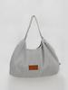 Pig Corduroy Hobo Bag Grey