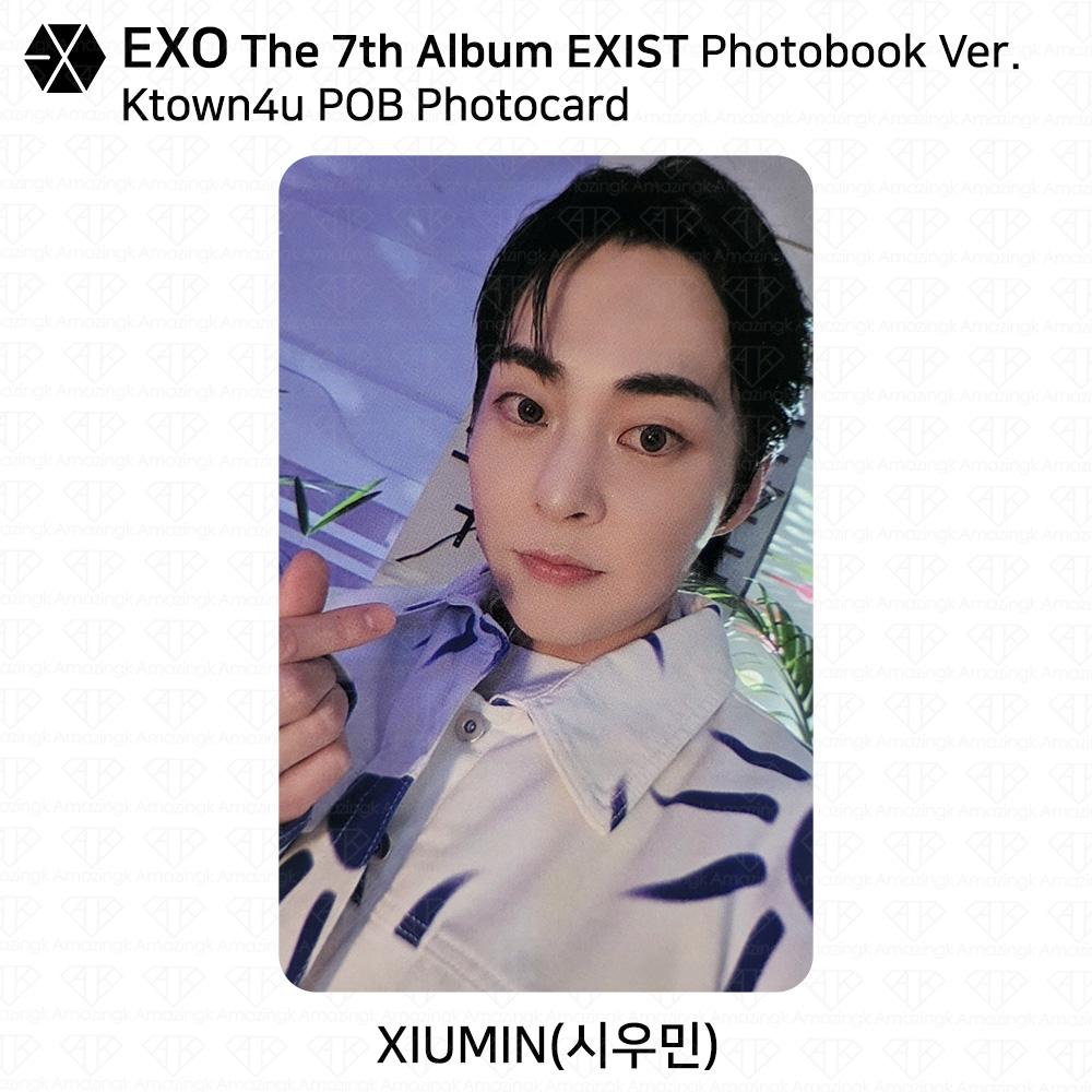 EXO The 7th Album EXIST POB Photocard Apple Music Soundwave Makestar Ktown4u