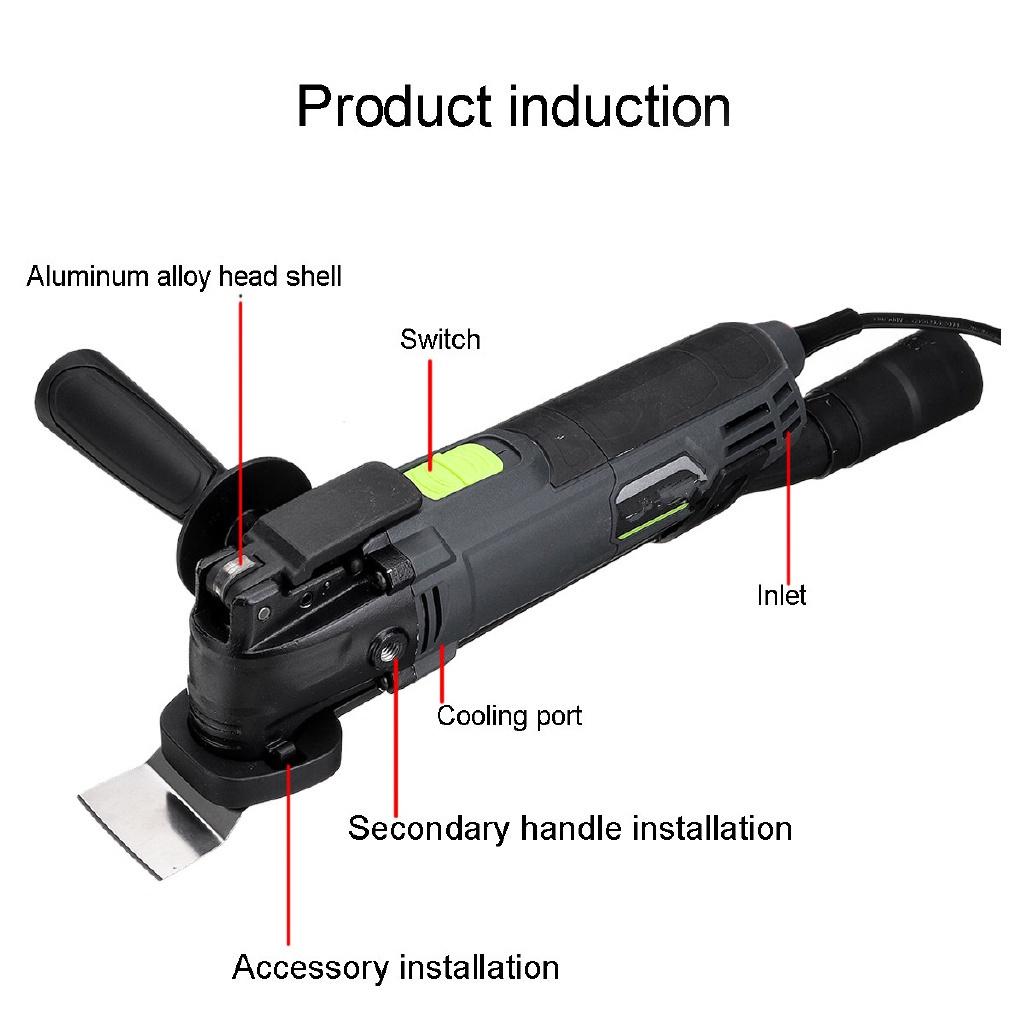 DIY Multi-function Electric Trimmer Renovator Oscillating Woodworking Tools Home Variable Speed Cutter Electric Trimmer