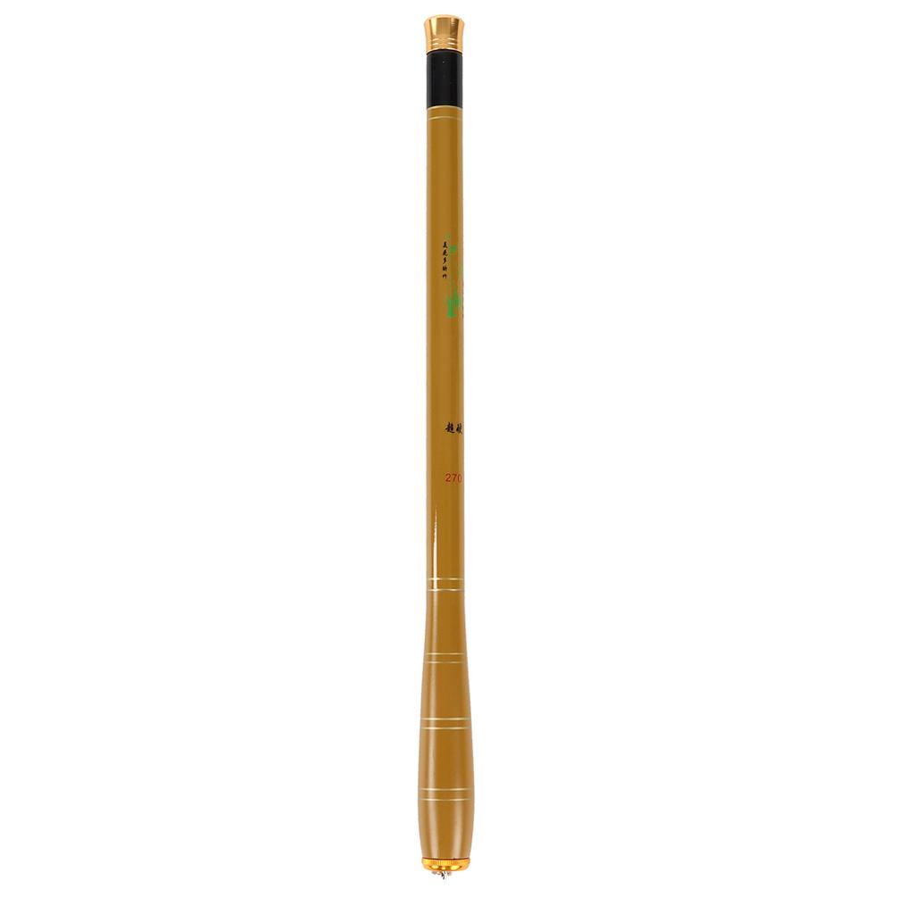 Fishing Rod Carbon UltraShort Portable Telescopic Travel Stream Pole(2.4 Meters )