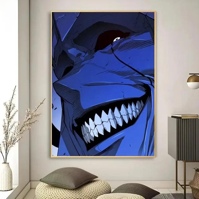 Solo Leveling Anime Artă de Perete pe Pânză HD Pisică Kawaii Mașini Poster pentru Decor Cameră de Joc Cadouri și Picturi Murale