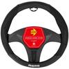MOMO TUNING Steering Wheel Cover for Kei Compact and Minivans Black with White MOMO S Cars, Cars, (MAT CARBON-BLACK logo, (36.5-37.9cm))