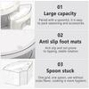 Rotating Spice Storage Holder Large Capacity Spice Storage Case Kitchen Supplies