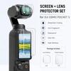 10PCS HD Anti Scratch Tempered Glass Screen & Lens Protector Films For DJI OSMO Pocket 3 4 Gimbal Camera Protective Accessories