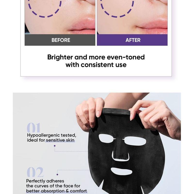 RAWQUEST - Milk Thistle Brightening SPA Black Mask Set