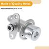 UXCELL Fuel Pressure Regulator for Subaru Legacy 1992-1995 No.22668AA020 Metal 1 Pc