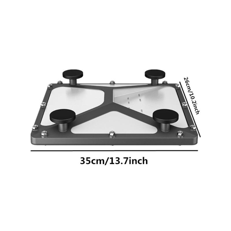 Aluminum Magnetic Mount Holder for Mini Universal Car RVs Truck Roof Mount Bracket with Cover Mounting Accessory
