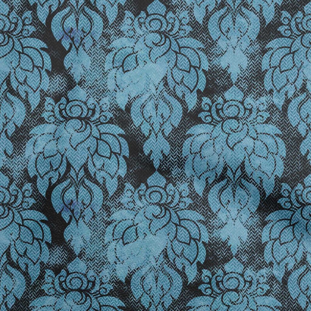 oneOone Bomull Flex Green Stoff Damask Stoff For Sying Trykt Craft Stoff By The Yard 40 tommer