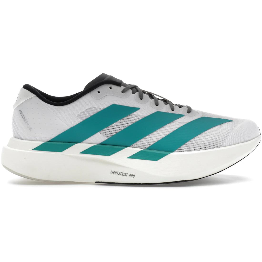

Кроссовки adidas Adizero Evo SL Белый Чистый Бирюзовый(JS4487) 43