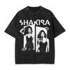 Hot Sale Shakira Las Mujeres Ya No Lloran World Tour 2026 Poster Print T-Shirt Men Women O-neck Cotton Streetwear Hip Hop Fashion Top Summer New Tee